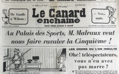 N° 2414 du Canard Enchaîné –  25 Janvier 1967
