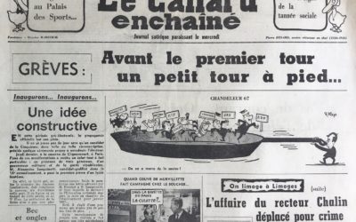 N° 2415 du Canard Enchaîné –  1 Février 1967