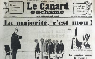 N° 2420 du Canard Enchaîné –  8 Mars 1967