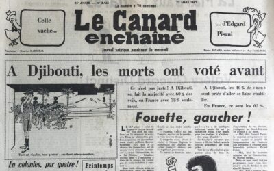 N° 2422 du Canard Enchaîné –  22 Mars 1967