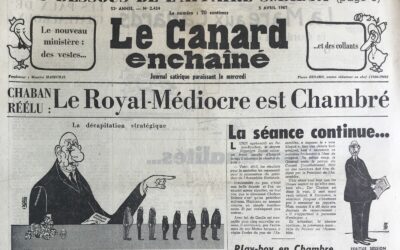 N° 2424 du Canard Enchaîné –  5 Avril 1967