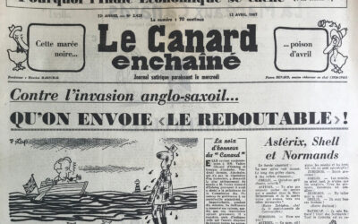 N° 2425 du Canard Enchaîné –  12 Avril 1967