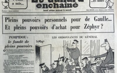 N° 2428 du Canard Enchaîné –  3 Mai 1967