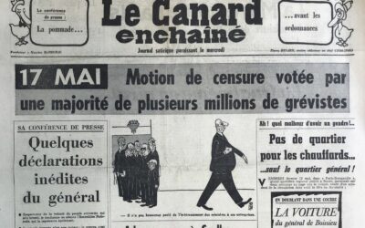 N° 2430 du Canard Enchaîné –  17 Mai 1967
