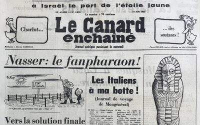 N° 2432 du Canard Enchaîné –  31 Mai 1967