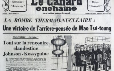 N° 2435 du Canard Enchaîné –  21 Juin 1967