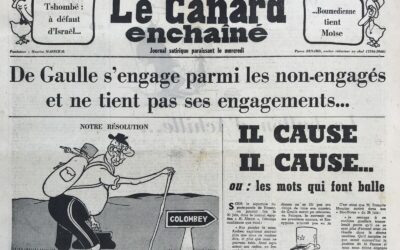 N° 2437 du Canard Enchaîné –  5 Juillet 1967