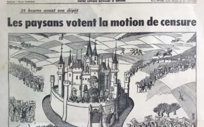N° 2450 du Canard Enchaîné –  4 Octobre 1967