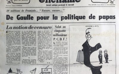 N° 2451 du Canard Enchaîné –  11 Octobre 1967