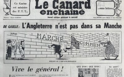 N° 2452 du Canard Enchaîné –  18 Octobre 1967