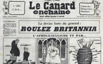 N° 2457 du Canard Enchaîné –  22 Novembre 1967