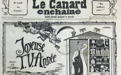 N° 2462 du Canard Enchaîné –  27 Décembre 1967