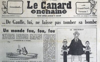 N° 2466 du Canard Enchaîné –  24 Janvier 1968