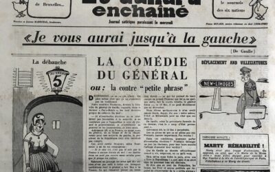 N° 2475 du Canard Enchaîné –  27 Mars 1968