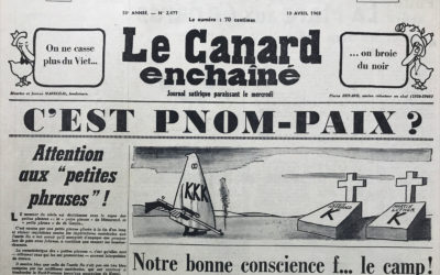 N° 2477 du Canard Enchaîné –  10 Avril 1968