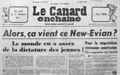 N° 2478 du Canard Enchaîné –  17 Avril 1968