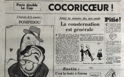 N° 2480 du Canard Enchaîné –  30 Avril 1968