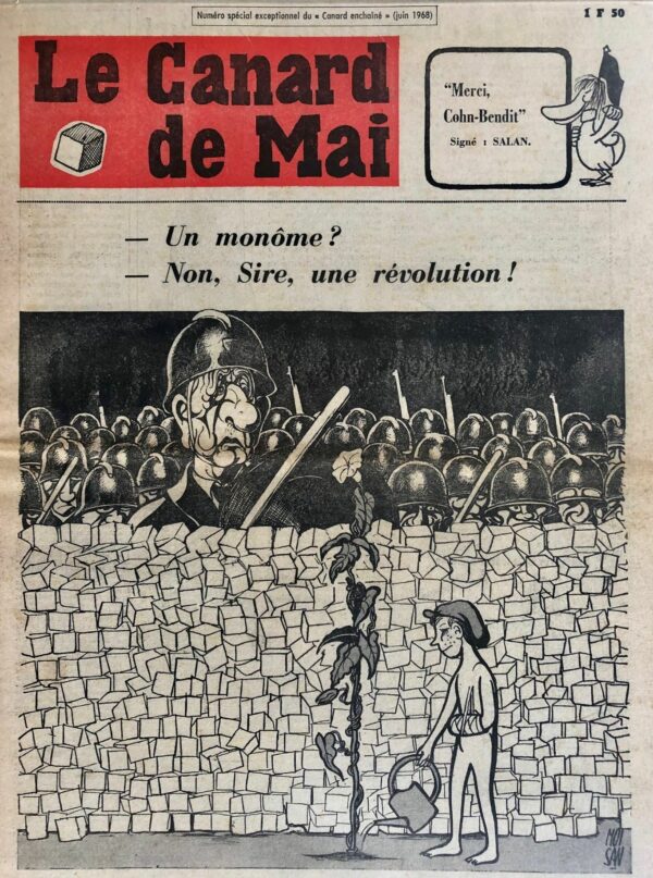 Le Canard de Mai - Canard Enchaîné - 17 Juin 1968