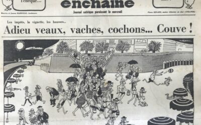 N° 2491 du Canard Enchaîné –  24 Juillet 1968