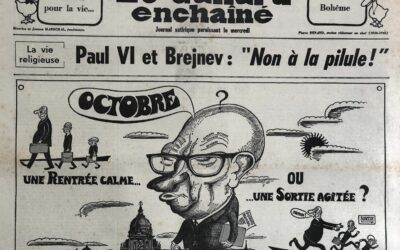 N° 2492 du Canard Enchaîné –  31 Juillet 1968
