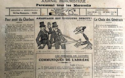 N° 25 du Canard Enchaîné –  20 Décembre 1916