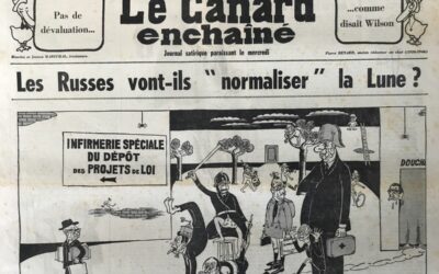 N° 2500 du Canard Enchaîné –  25 Septembre 1968