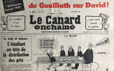 N° 2515 du Canard Enchaîné –  8 Janvier 1969
