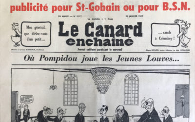 N° 2517 du Canard Enchaîné –  22 Janvier 1969