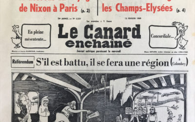 N° 2520 du Canard Enchaîné –  12 Février 1969