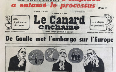 N° 2521 du Canard Enchaîné –  19 Février 1969