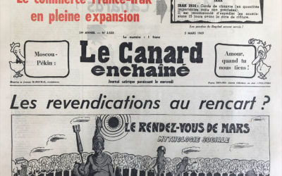 N° 2523 du Canard Enchaîné –  5 Mars 1969