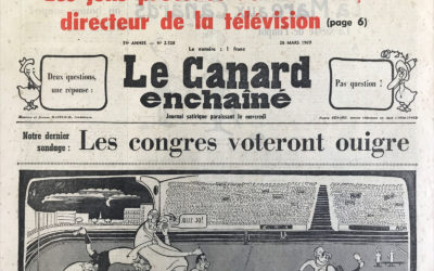 N° 2526 du Canard Enchaîné –  26 Mars 1969