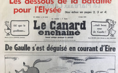 N° 2533 du Canard Enchaîné –  14 Mai 1969