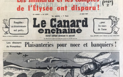 N° 2534 du Canard Enchaîné –  21 Mai 1969