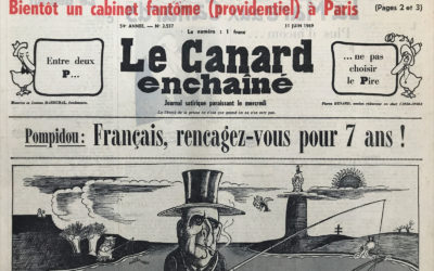 N° 2537 du Canard Enchaîné –  11 Juin 1969
