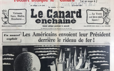 N° 2543 du Canard Enchaîné –  23 Juillet 1969
