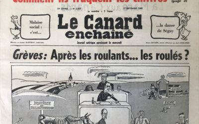 N° 2551 du Canard Enchaîné –  17 Septembre 1969