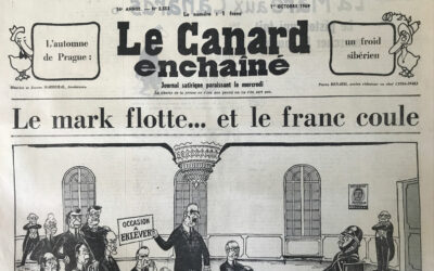 N° 2553 du Canard Enchaîné –  1 Octobre 1969