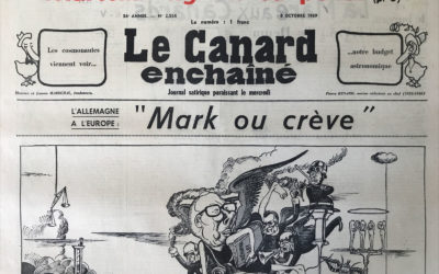 N° 2554 du Canard Enchaîné –  8 Octobre 1969
