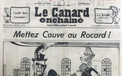 N° 2556 du Canard Enchaîné –  22 Octobre 1969