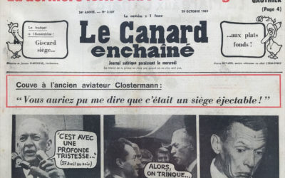 N° 2557 du Canard Enchaîné –  29 Octobre 1969