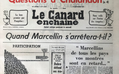 N° 2560 du Canard Enchaîné –  19 Novembre 1969