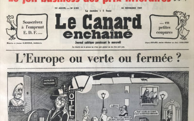 N° 2561 du Canard Enchaîné –  26 Novembre 1969
