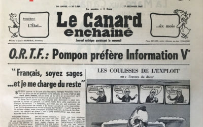 N° 2564 du Canard Enchaîné –  17 Décembre 1969