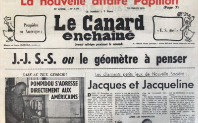 N° 2573 du Canard Enchaîné –  18 Février 1970