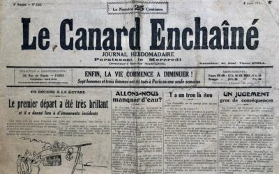 N° 258 du Canard Enchaîné –  8 Juin 1921