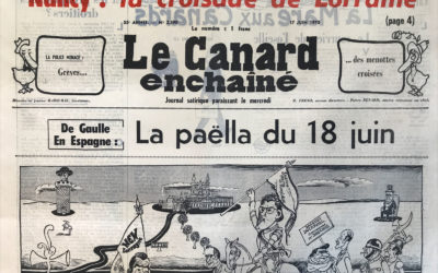 N° 2590 du Canard Enchaîné –  17 Juin 1970