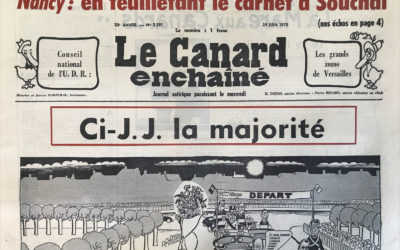 N° 2591 du Canard Enchaîné –  24 Juin 1970