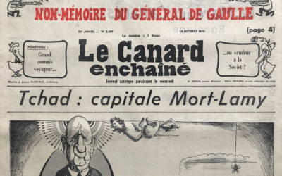 N° 2607 du Canard Enchaîné –  14 Octobre 1970