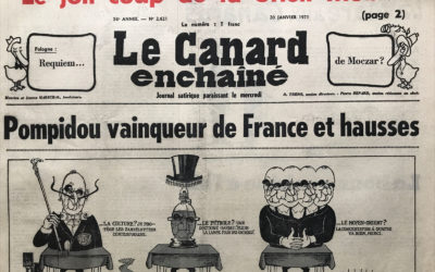 N° 2621 du Canard Enchaîné –  20 Janvier 1971